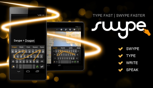 Το Swype Keyboard είναι πλέον διαθέσιμο στο Play Store