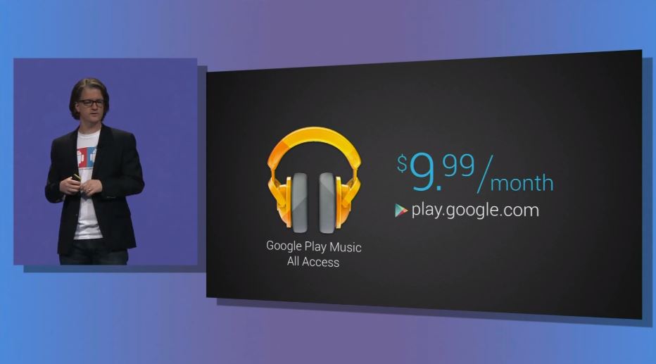 Google Play Music All Access Cost