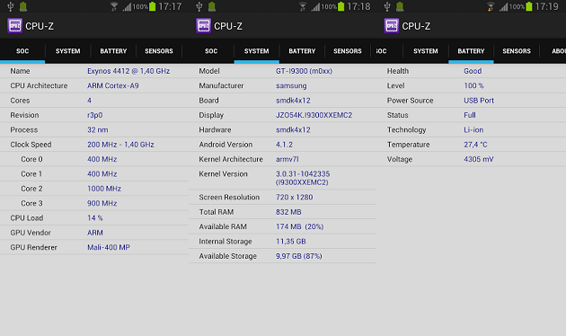 Το CPU-Z είναι διαθέσιμο στο Google Play Store