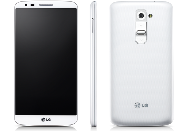 LG G2 all sides white