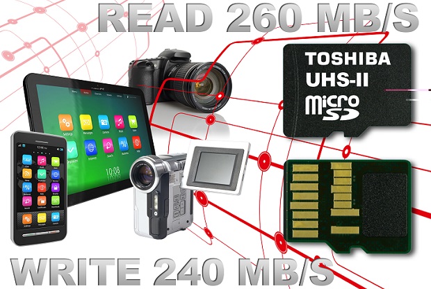 Η Toshiba παρουσίασε τις πιο γρήγορες microSD UHS-II κάρτες στον κόσμο