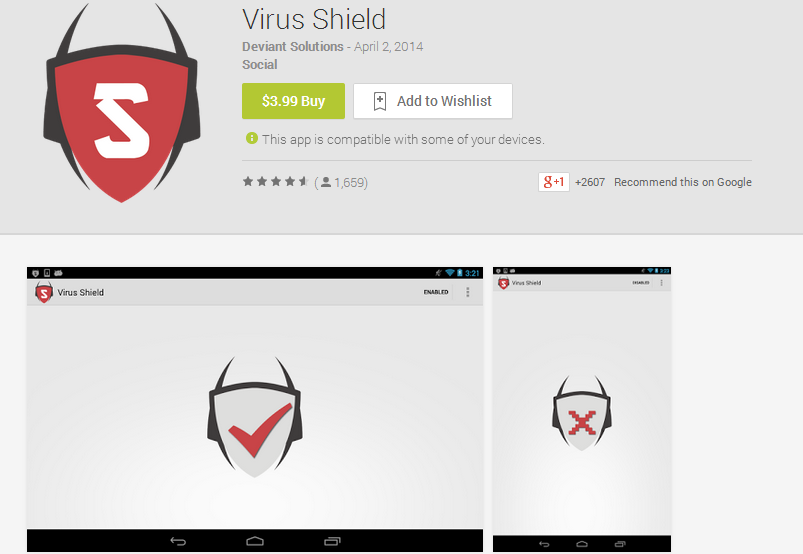 Η Google αποζημίωσε όσους αγόρασαν το ψεύτικο “Virus Shield” app