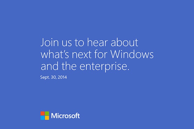 Windows 9, επίσημη παρουσίαση στις 30 Σεπτεμβρίου