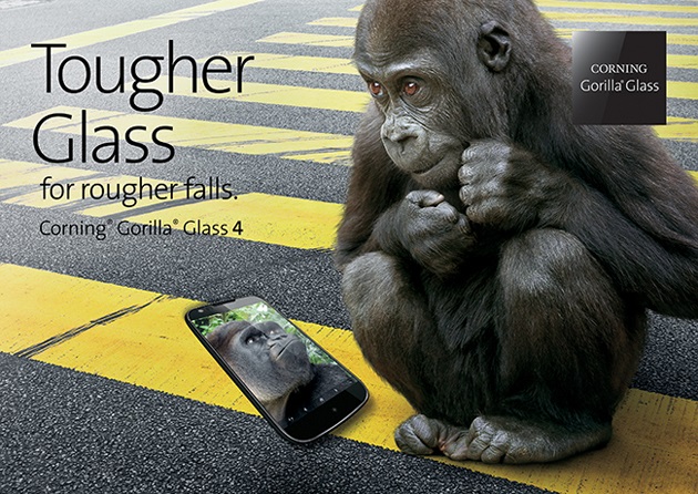Η Corning παρουσίασε το νέο ανθεκτικότερο Gorilla Glass 4