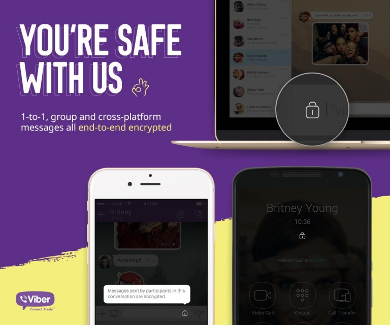 Το Viber ενημερώθηκε με end-to-end encryption και hidden chats